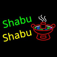 Shabu Shabu Neonreclame