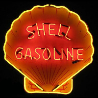 Shell Gasoline Neonreclame