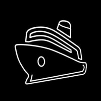 Ship Cruises Neonreclame