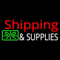 Shipping And Supplies With Logo Neonreclame