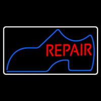 Shoe Logo Repair With Border Neonreclame
