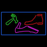 Shoe Repair Heels Neonreclame