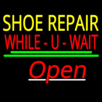 Shoe Repair While You Wait Open Neonreclame