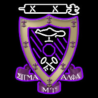 Sigma Alpha Mu Chapters Logo Neonreclame