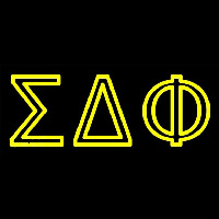 Sigma Delta Phi Neonreclame
