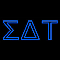 Sigma Delta Tau Neonreclame