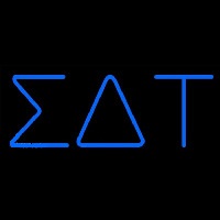 Sigma Delta Tau Neonreclame