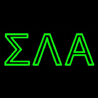 Sigma Lambda Alpha Neonreclame