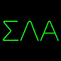 Sigma Lambda Alpha Neonreclame