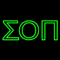 Sigma Omicron Pi Neonreclame