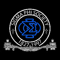 Sigma Phi Society Logo Neonreclame