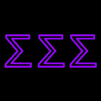 Sigma Sigma Sigma Neonreclame