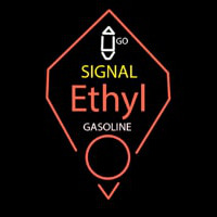 Signal Ethyl Gasoline Neonreclame