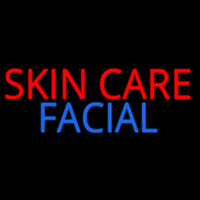 Skin Care Facial Neonreclame