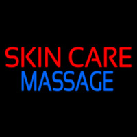 Skin Care Massage Hair Neonreclame