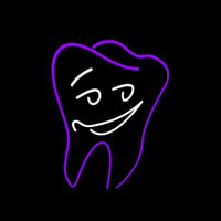 Smiling Dental Logo Neonreclame