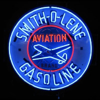 Smitholene Aviation Neonreclame