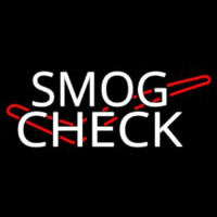 Smog Check Logo Neonreclame