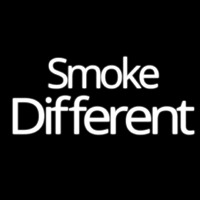 Smoke Different Neonreclame