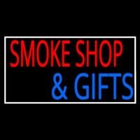Smoke Shop And Gifts With Border Neonreclame