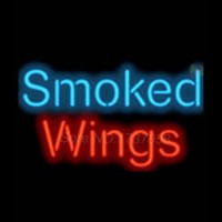 Smoked Wings Neonreclame
