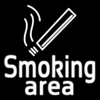 Smoking Area Neonreclame