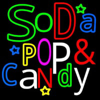 Soda Pop And Candy Neonreclame