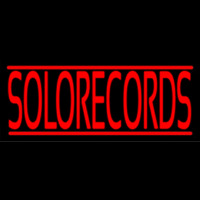 Solo Records Neonreclame
