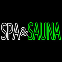 Spa And Sauna Neonreclame
