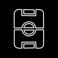Sports Stadium Icon Neonreclame