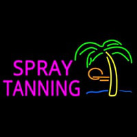 Spray Tanning Neonreclame
