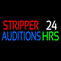 Stripper Auditions 24 Hrs Neonreclame