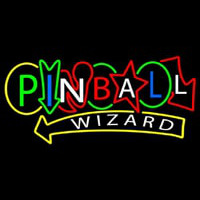 Stylish Pinball Wizard Neonreclame