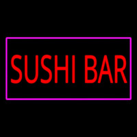 Sushi Bar Rectangle Pink Neonreclame