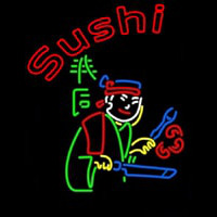 Sushi Chef Logo Neonreclame