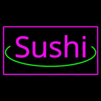 Sushi Rectangle Pink Neonreclame