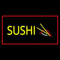 Sushi Rectangle Red Neonreclame