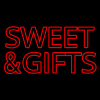 Sweets And Gifts Red Neonreclame