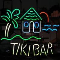 TIKI BAR TROPICAL Neonreclame