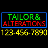 Tailor And Alterations With Phone Number Neonreclame