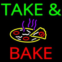 Take And Bake Pizza Logo Neonreclame