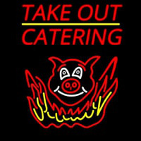 Take Out Catering Neonreclame