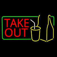 Take Out Neonreclame