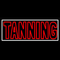 Tanning Double Stroke Neonreclame