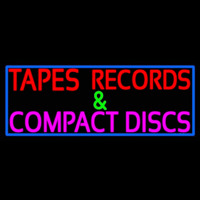 Tapes Cds Disc Neonreclame