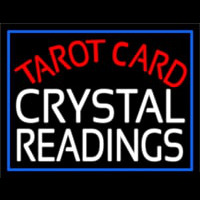 Tarot Card Crystal Readings Neonreclame