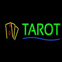 Tarot With Cards Neonreclame