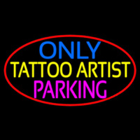 Tattoo Artist Parking Only Neonreclame