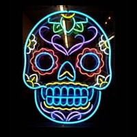 Tattoo Skull Neonreclame