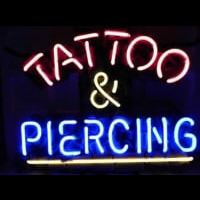 Tattoo and Piercing Parlor Neonreclame